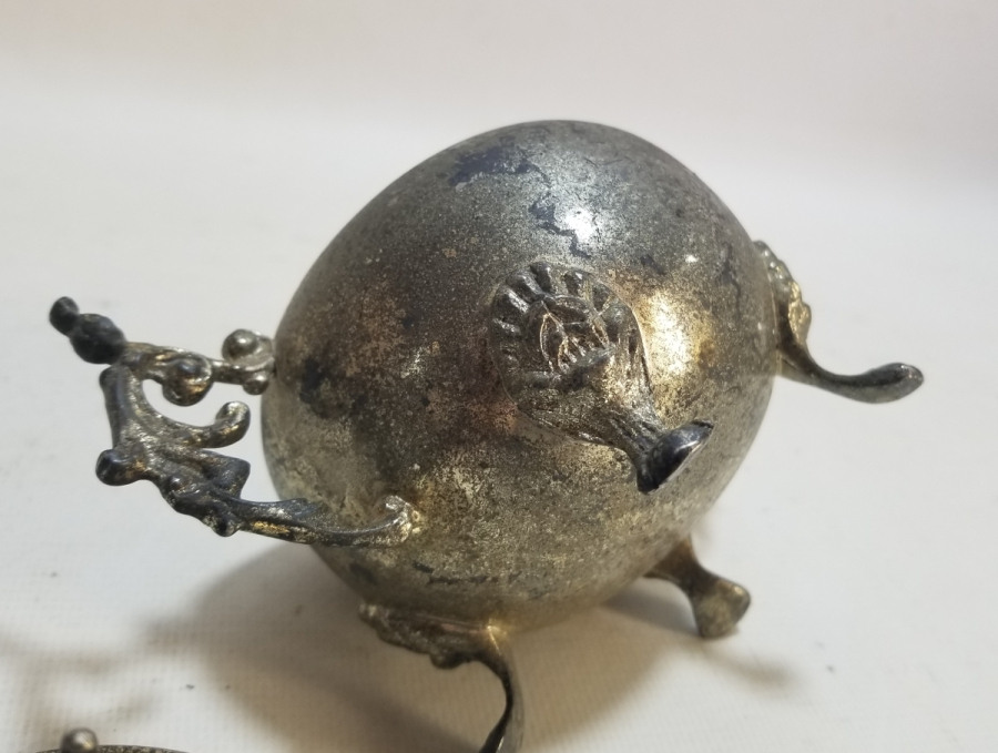 GÜMÜŞ KAPLAMA ANTİKA ŞEKERLİK