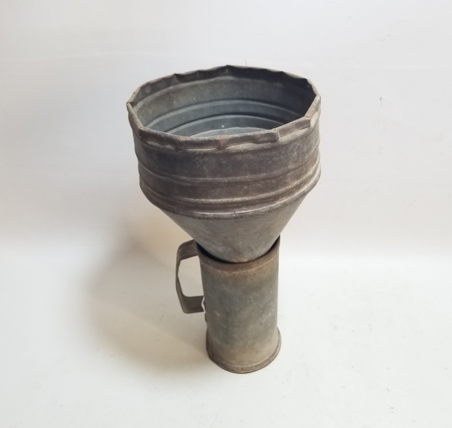 EL YAPIMI ANTİKA HUNİ VE ÖLÇÜ KABI