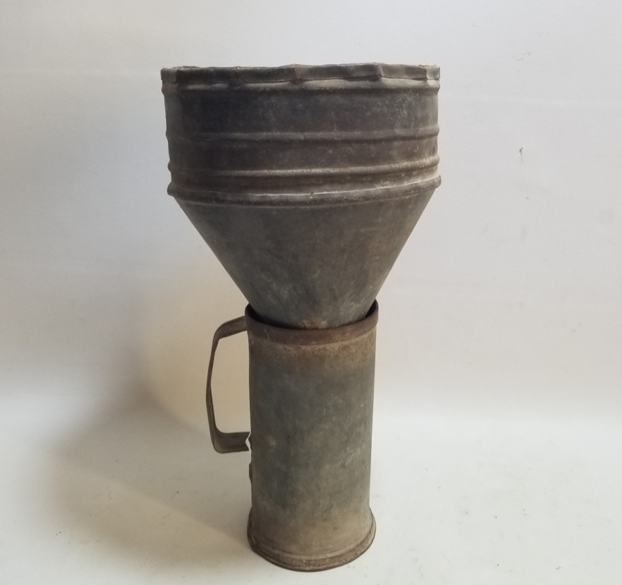 EL YAPIMI ANTİKA HUNİ VE ÖLÇÜ KABI