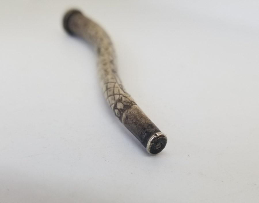 OSMANLI DÖNEMİ SAVAT İŞÇİLİKLİ GÜMÜŞ SİGARA AĞIZLIĞI