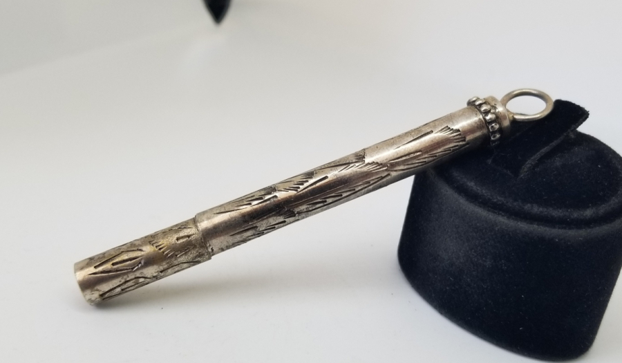 KALEM İŞÇİLİKLİ ANTİKA GÜMÜŞ KALEM