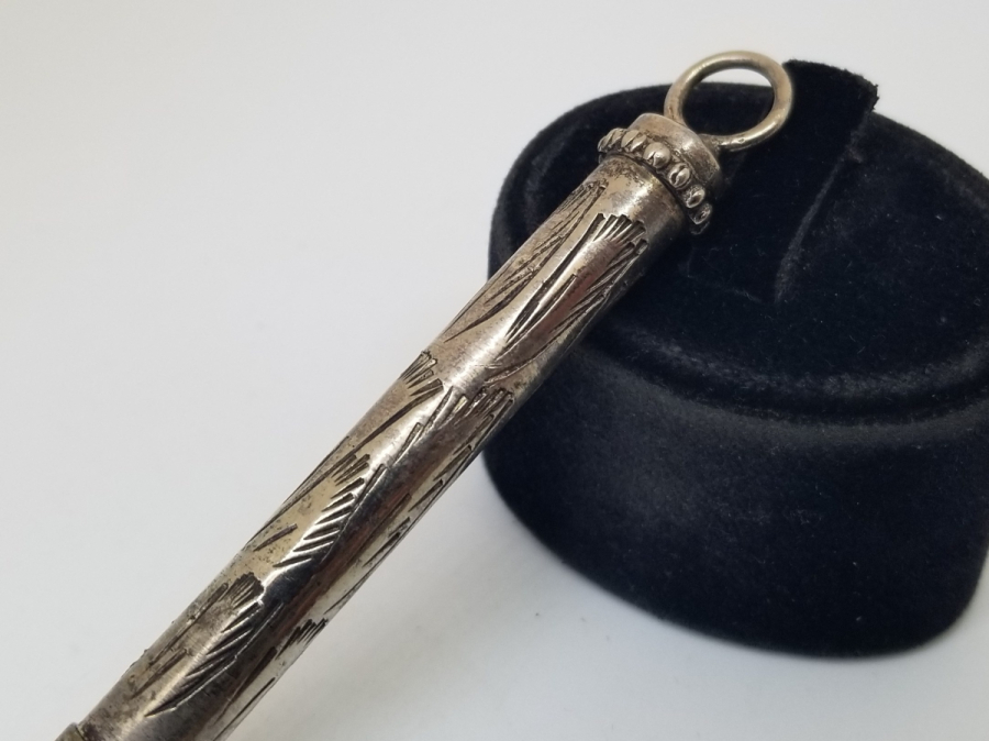 KALEM İŞÇİLİKLİ ANTİKA GÜMÜŞ KALEM