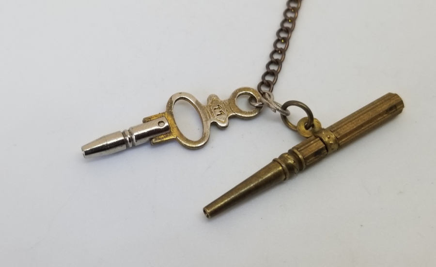 NADİR TİPTE OSMANLI DÖNEMİ CEP SAATİ KURMA ANAHTARI