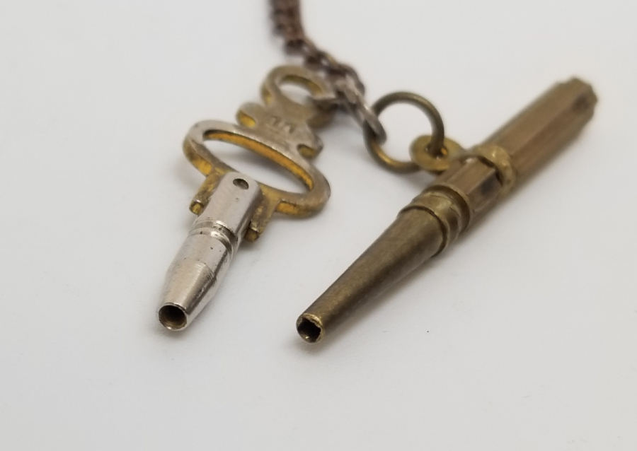 NADİR TİPTE OSMANLI DÖNEMİ CEP SAATİ KURMA ANAHTARI