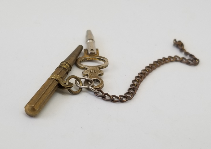 NADİR TİPTE OSMANLI DÖNEMİ CEP SAATİ KURMA ANAHTARI