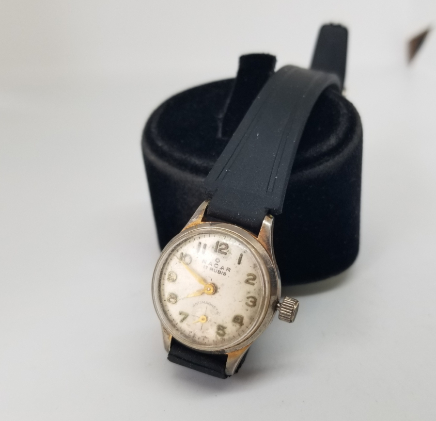 ALTIN KAPLAMA ANTİKA NACAR KOL SAATİ