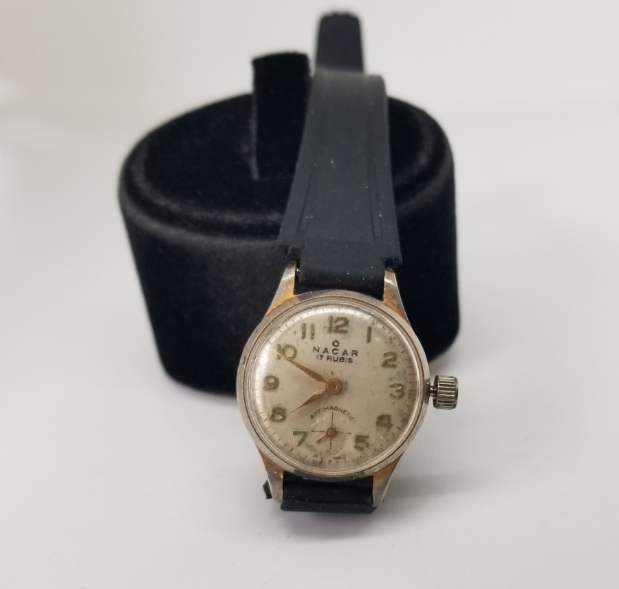 ALTIN KAPLAMA ANTİKA NACAR KOL SAATİ