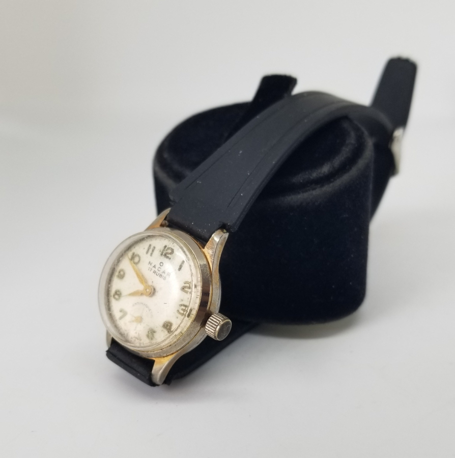 ALTIN KAPLAMA ANTİKA NACAR KOL SAATİ