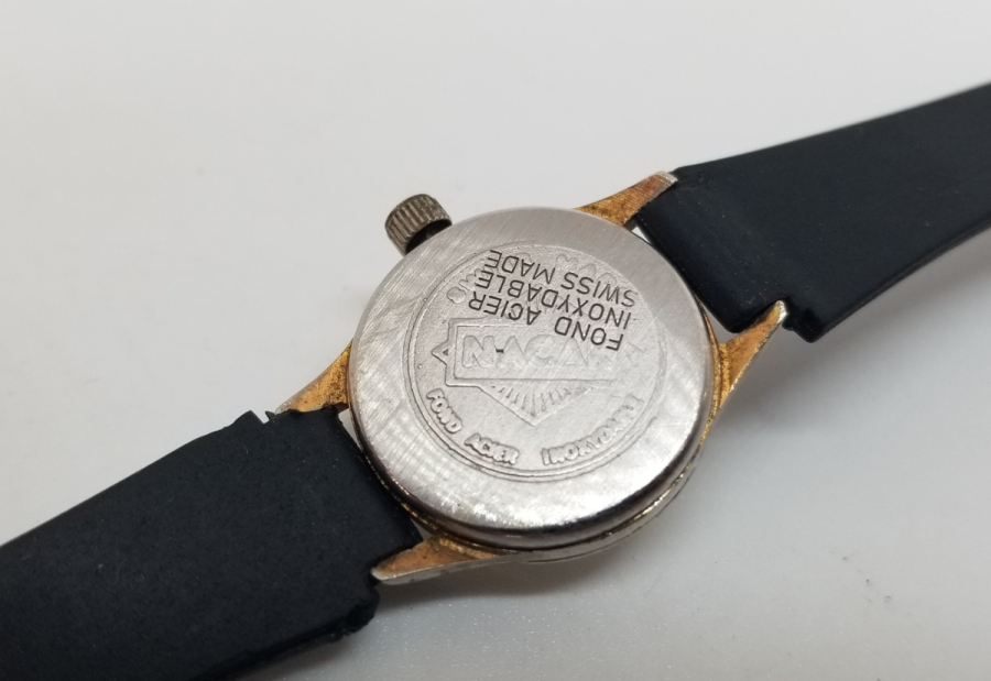 ALTIN KAPLAMA ANTİKA NACAR KOL SAATİ