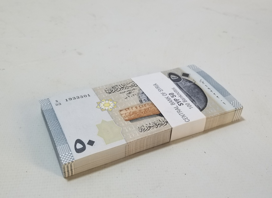 ÇİL KONDİSYONDA KULLANILMAMIŞ DESTE SURİYE PARASI