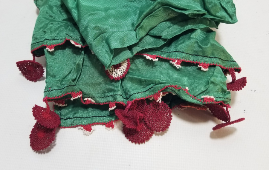 OSMANLI DÖNEMİ EFE OYALI NADİR KREP - YAZMA