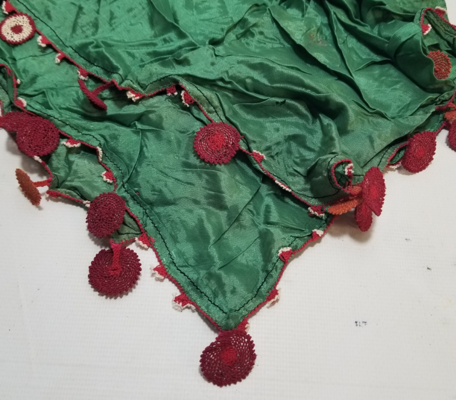 OSMANLI DÖNEMİ EFE OYALI NADİR KREP - YAZMA