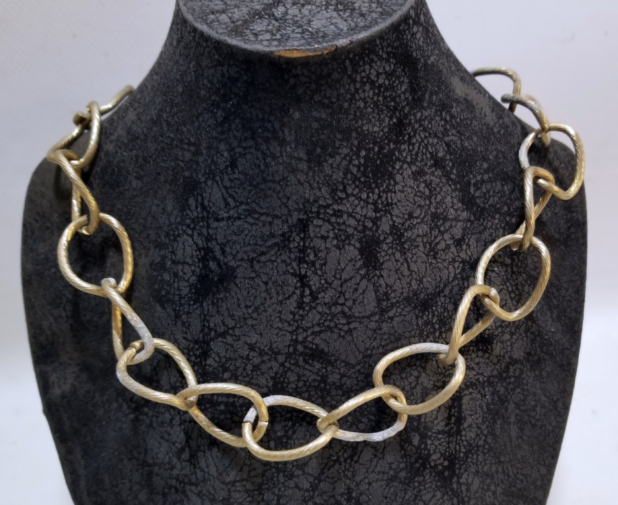 ALTIN KAPLAMA ANTİKA GERDANLIL -  KOLYE