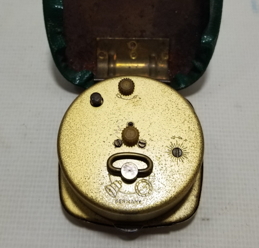 KURMALI ANTİKA SEYAHAT SAATİ