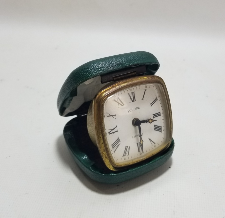 KURMALI ANTİKA SEYAHAT SAATİ