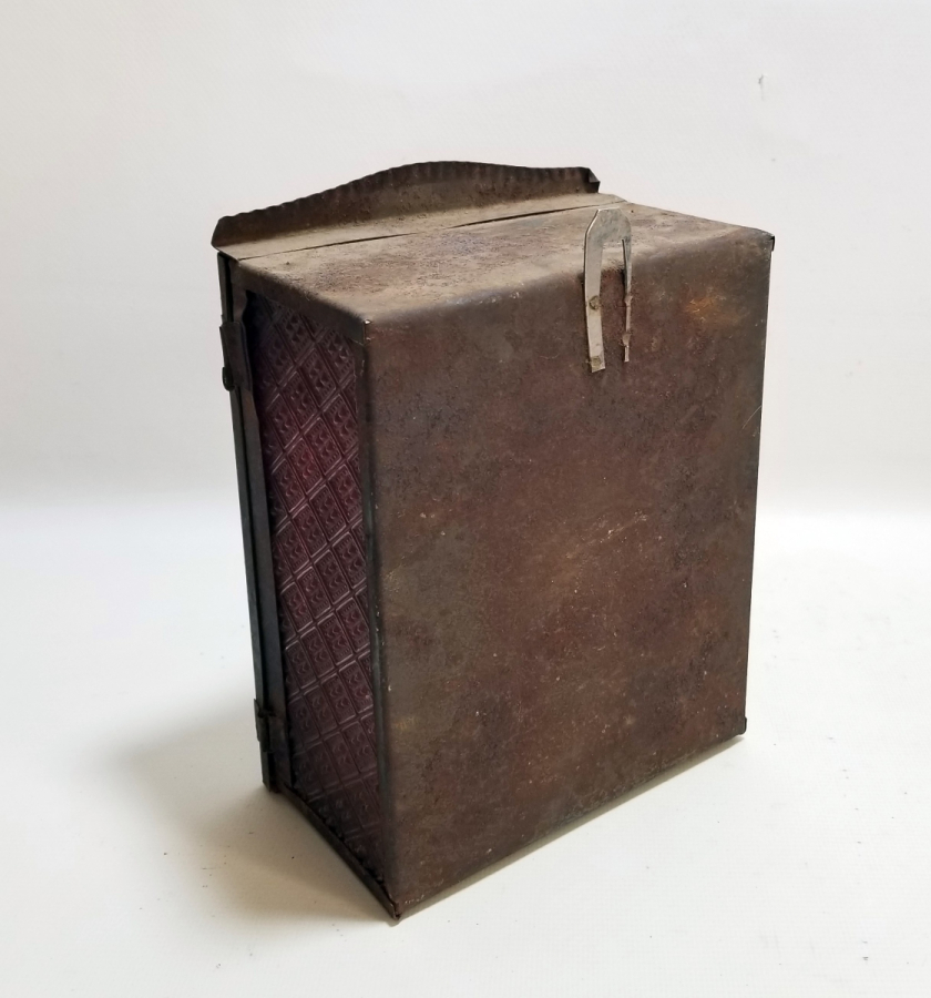 ANTİKA SERKİSOF MARKA KURMALI MASA SAATİ VE KABI