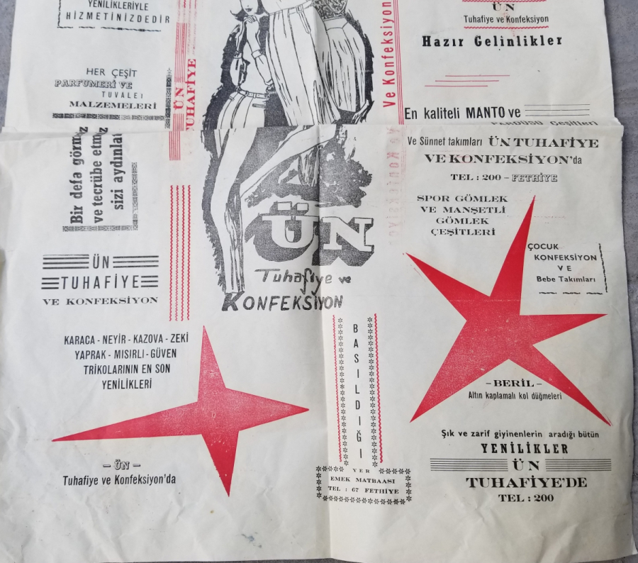 ANTİKA BÜYÜK BOY AFİŞ