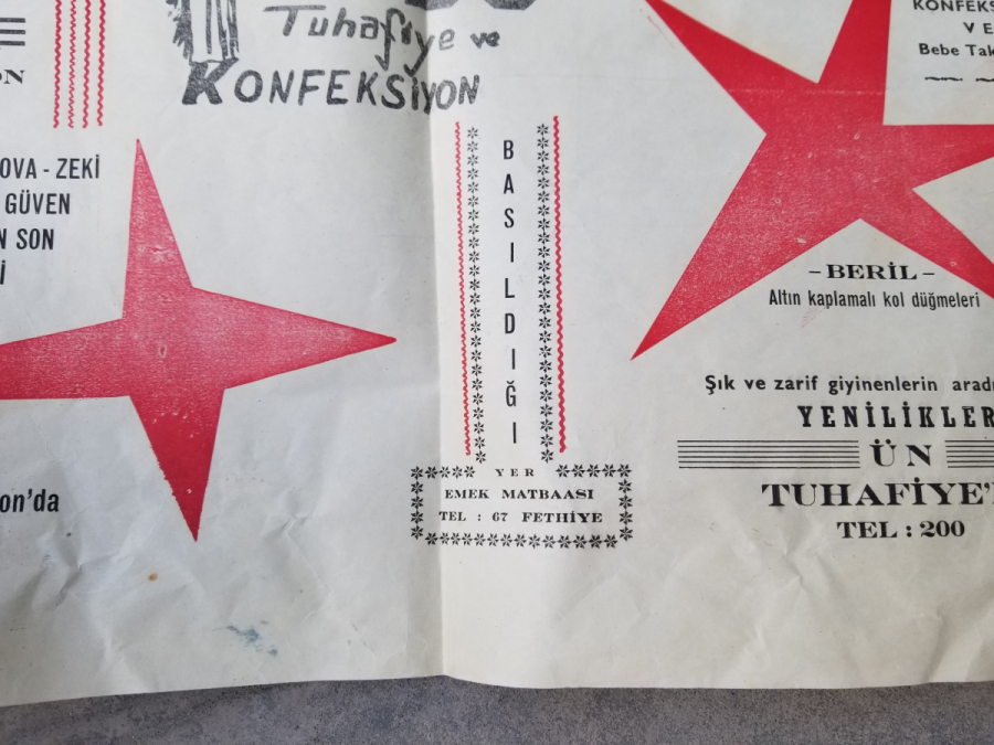 ANTİKA BÜYÜK BOY AFİŞ