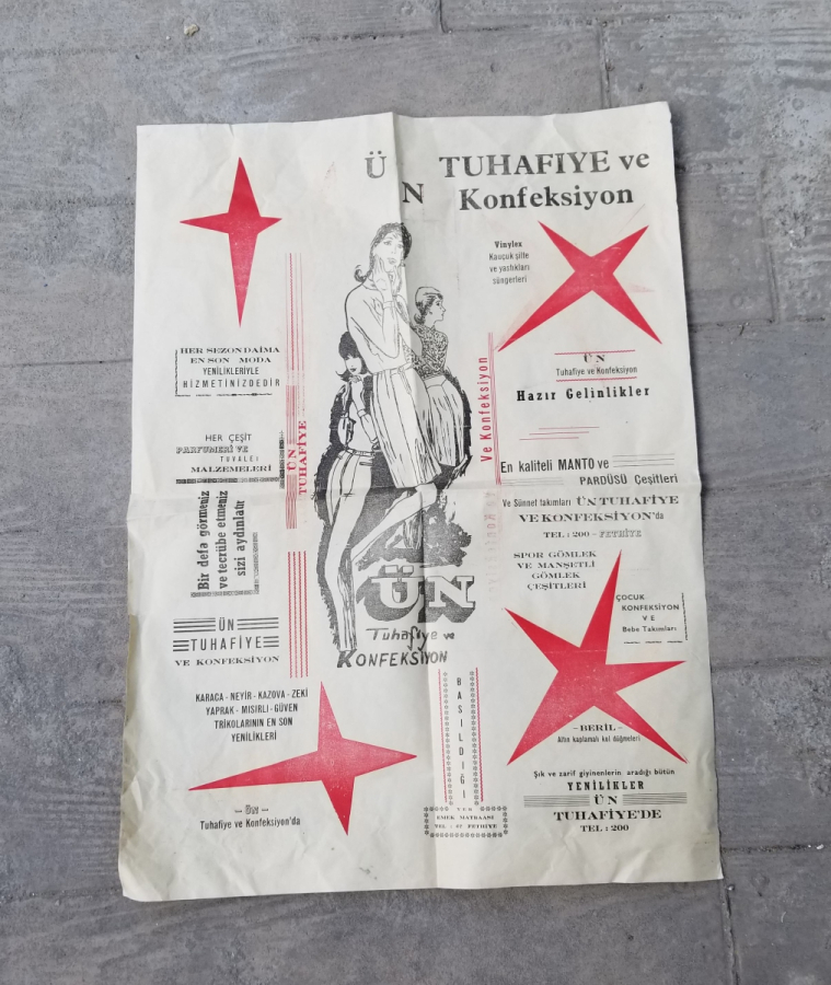 ANTİKA BÜYÜK BOY AFİŞ