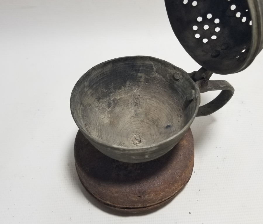 OSMANLI DÖNEMİ EL YAPIMI NADİR FORMDA BUHURDANLIK