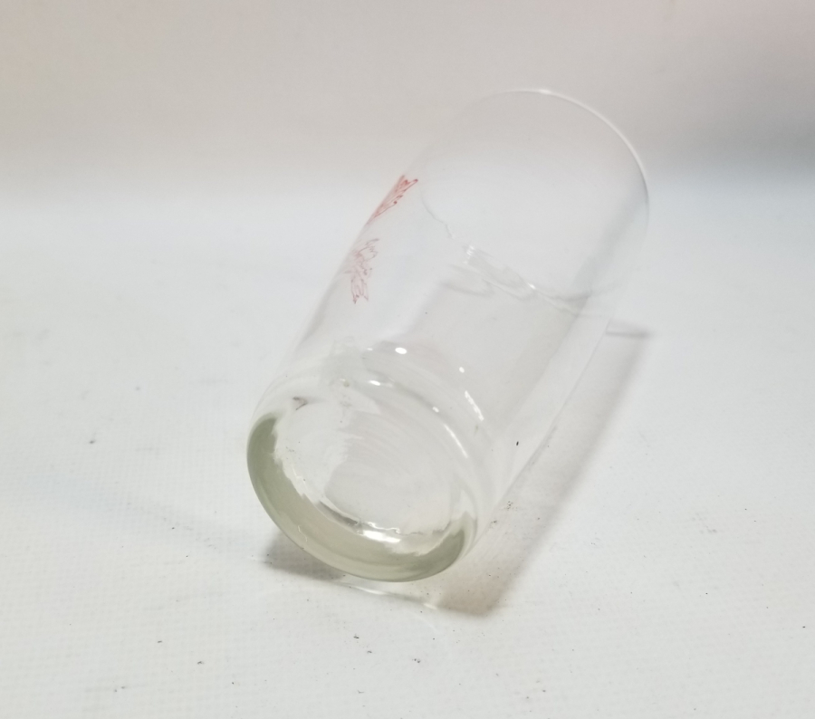 CUMHURİYET BAŞLARI ÇOK NADİR ÜZERİ BOZKURT VE AY YILDIZLI BARDAK