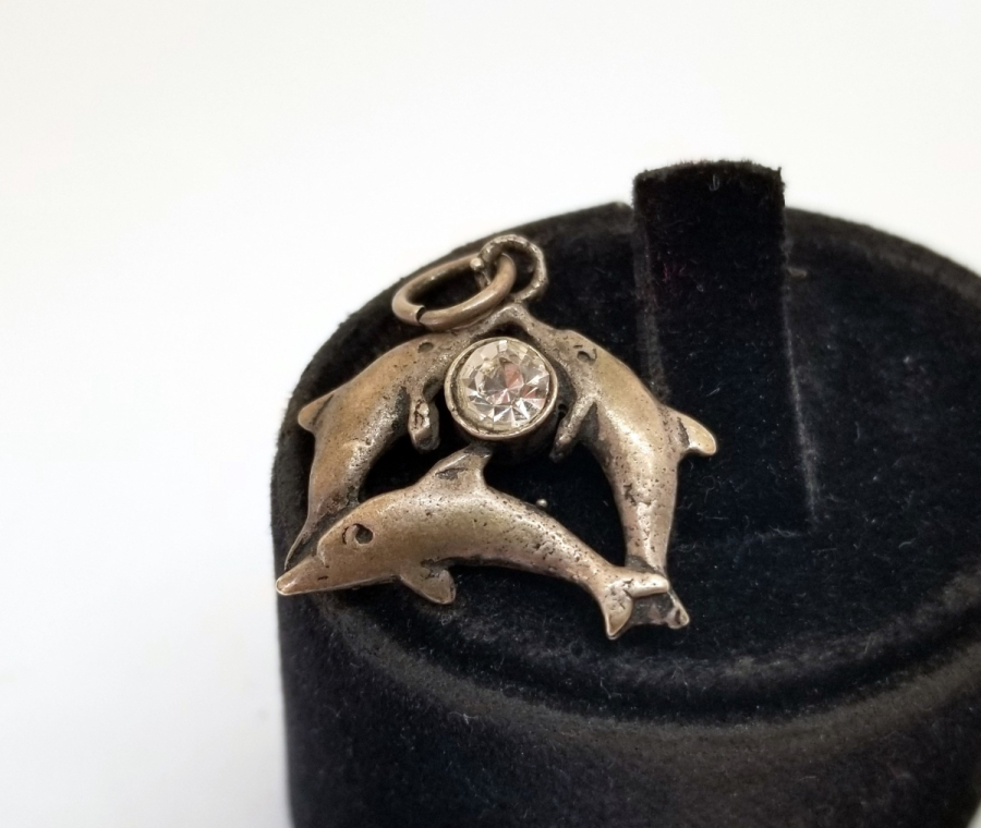 YUNUSLAR GÖRSELLİ GÜMÜŞ KOLYE UCU