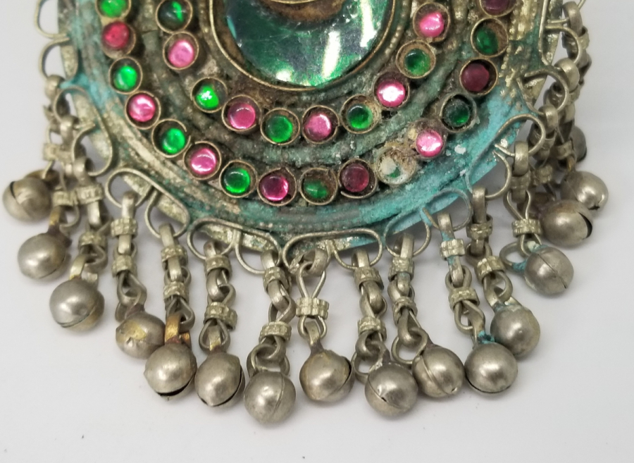 TÜRKMEN İŞİ ANTİKA GELİN ALINLIĞI