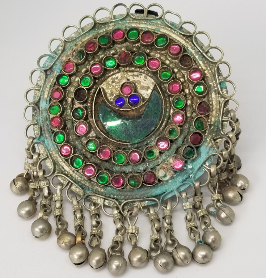 TÜRKMEN İŞİ ANTİKA GELİN ALINLIĞI