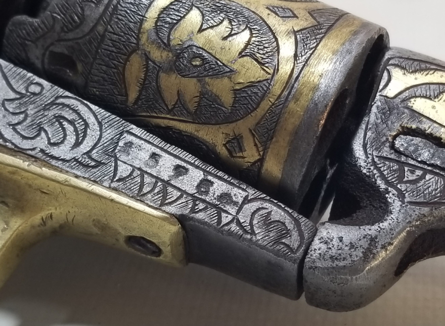 KALEM İŞÇİLİKLİ ÖZEL YAPIM OSMANLI DÖNEMİ TABANCA