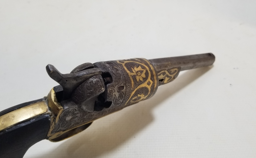 KALEM İŞÇİLİKLİ ÖZEL YAPIM OSMANLI DÖNEMİ TABANCA