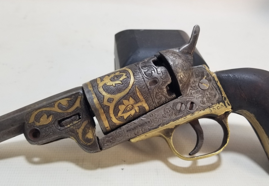 KALEM İŞÇİLİKLİ ÖZEL YAPIM OSMANLI DÖNEMİ TABANCA