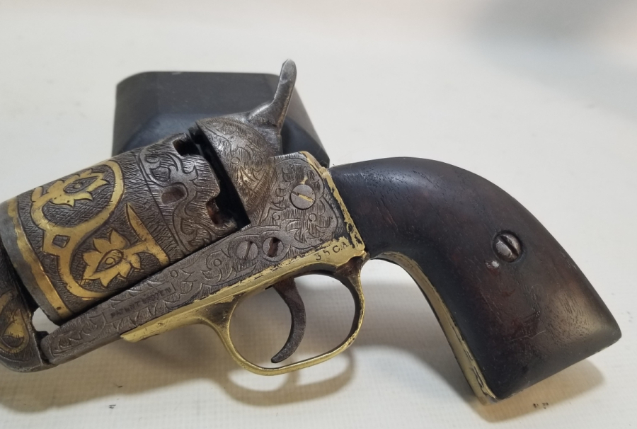 KALEM İŞÇİLİKLİ ÖZEL YAPIM OSMANLI DÖNEMİ TABANCA