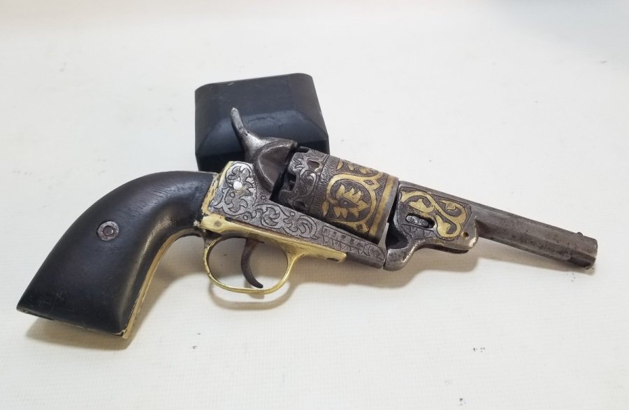 KALEM İŞÇİLİKLİ ÖZEL YAPIM OSMANLI DÖNEMİ TABANCA