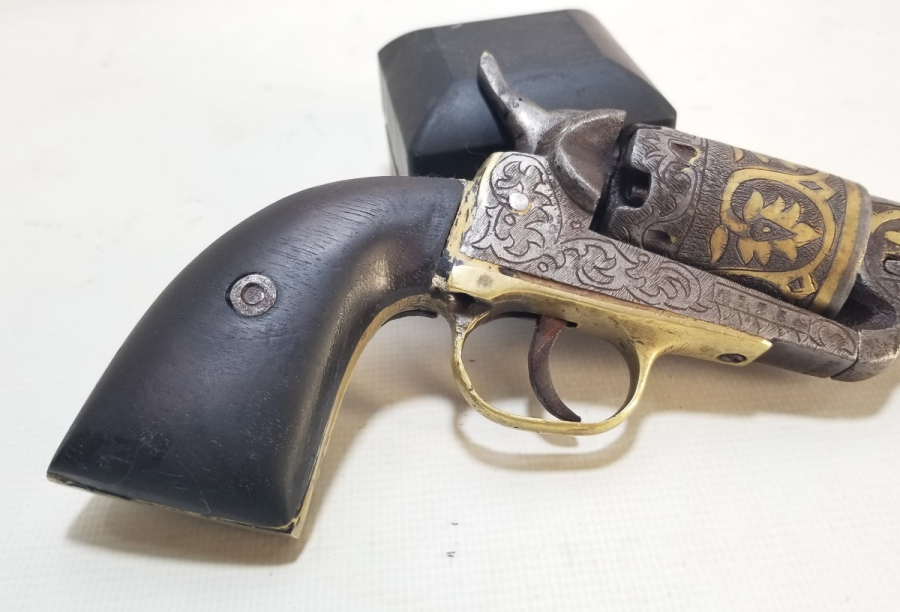 KALEM İŞÇİLİKLİ ÖZEL YAPIM OSMANLI DÖNEMİ TABANCA