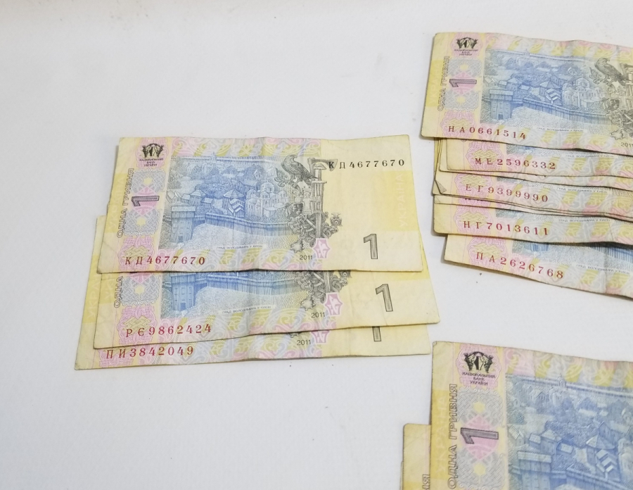 20 ADET UKRAYNA 1 GRIVNA