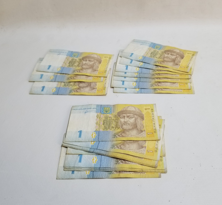 20 ADET UKRAYNA 1 GRIVNA