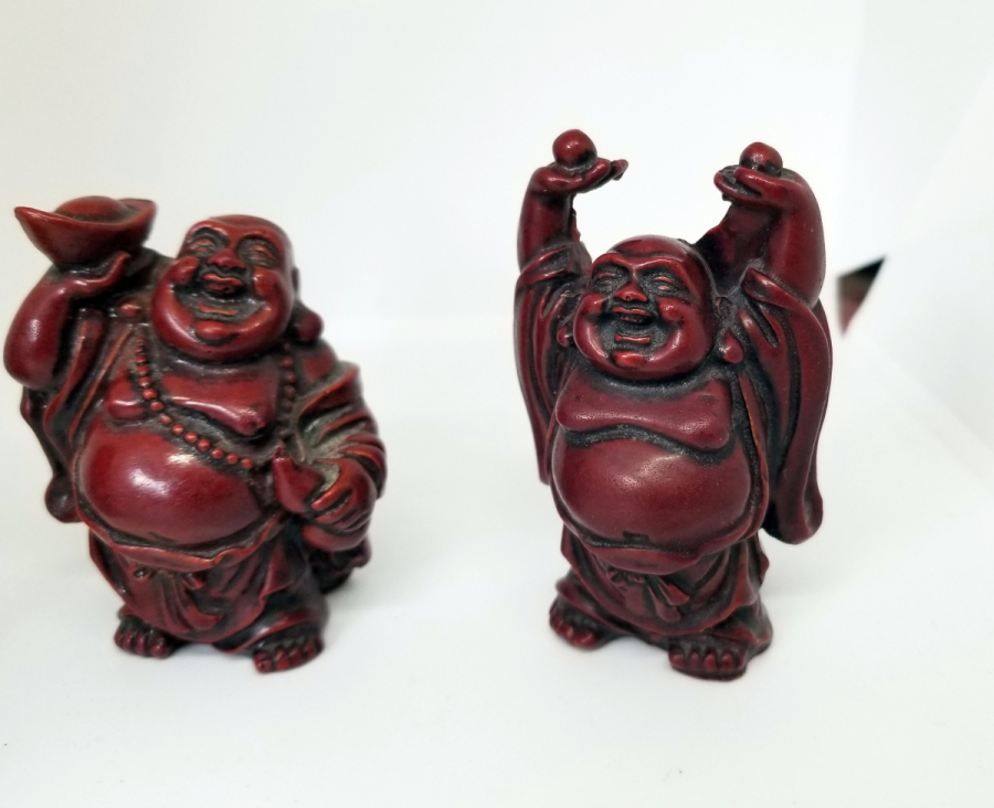 UZAK DOĞU YAPIMI DEKORATİF BUDA HEYKELLERİ