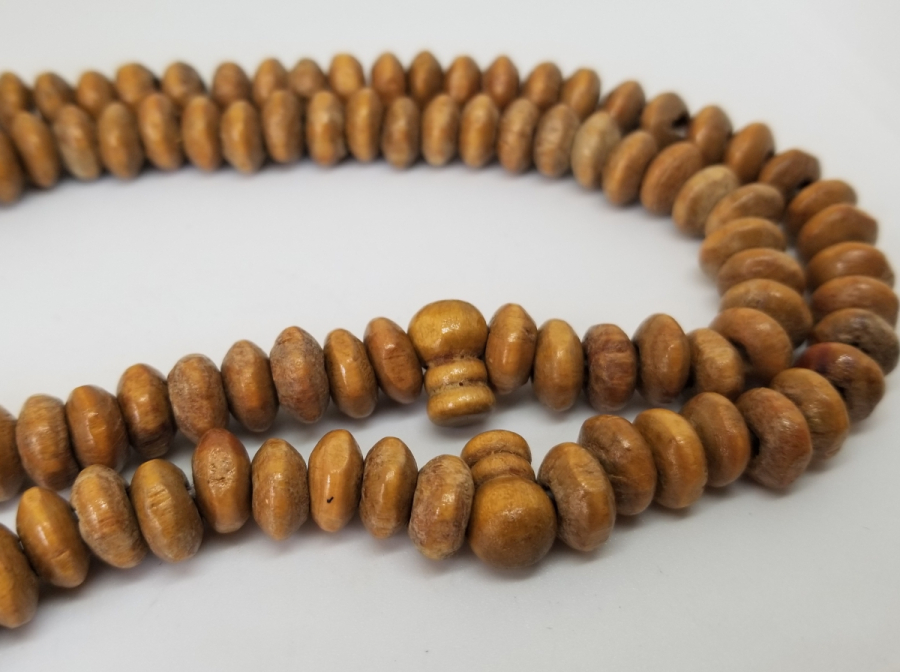 EL YAPIMI OSMANLI DÖNEMİ TESPİH AĞACI 99 LUK NAMAZ TESPİHİ