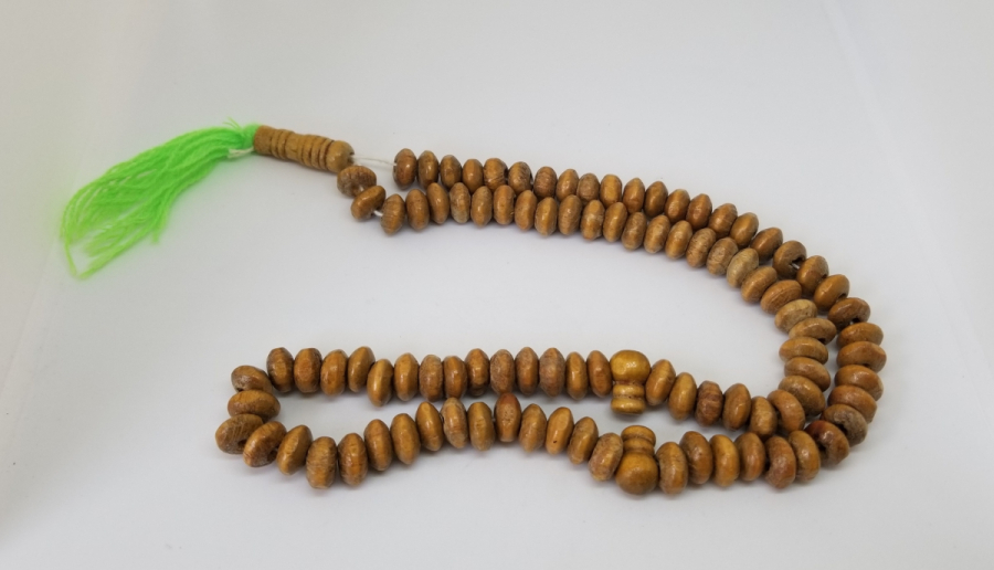 EL YAPIMI OSMANLI DÖNEMİ TESPİH AĞACI 99 LUK NAMAZ TESPİHİ