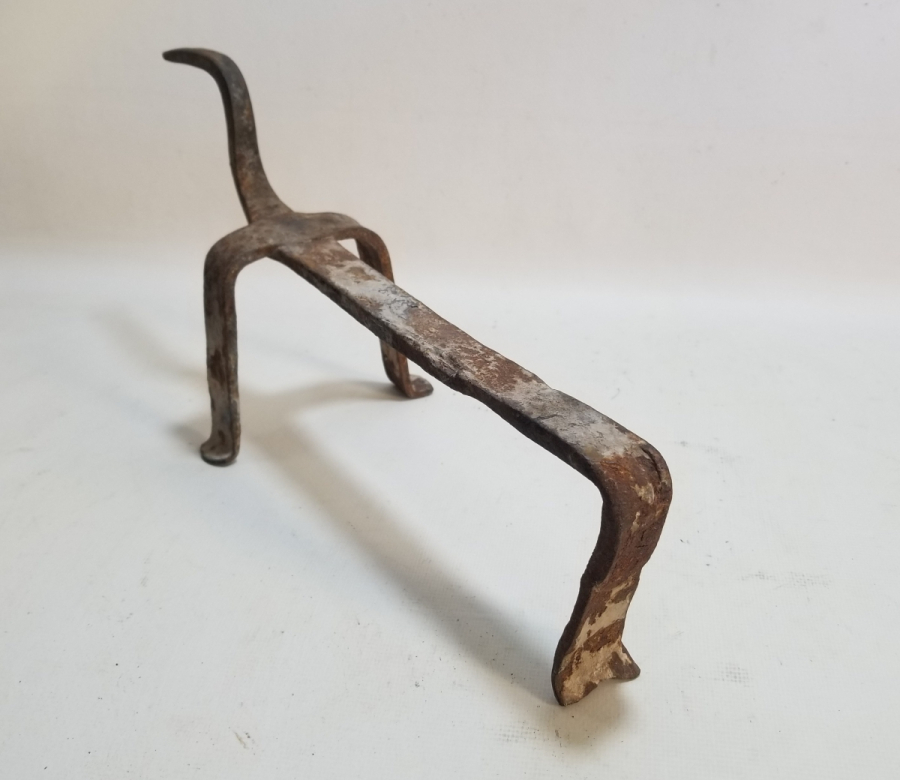 OSMANLI DÖNEMİ HAYVAN FORMUNDA YAPILMIŞ TEKKE İŞİ ODUN EŞEĞİ - ODUN TUTMACI