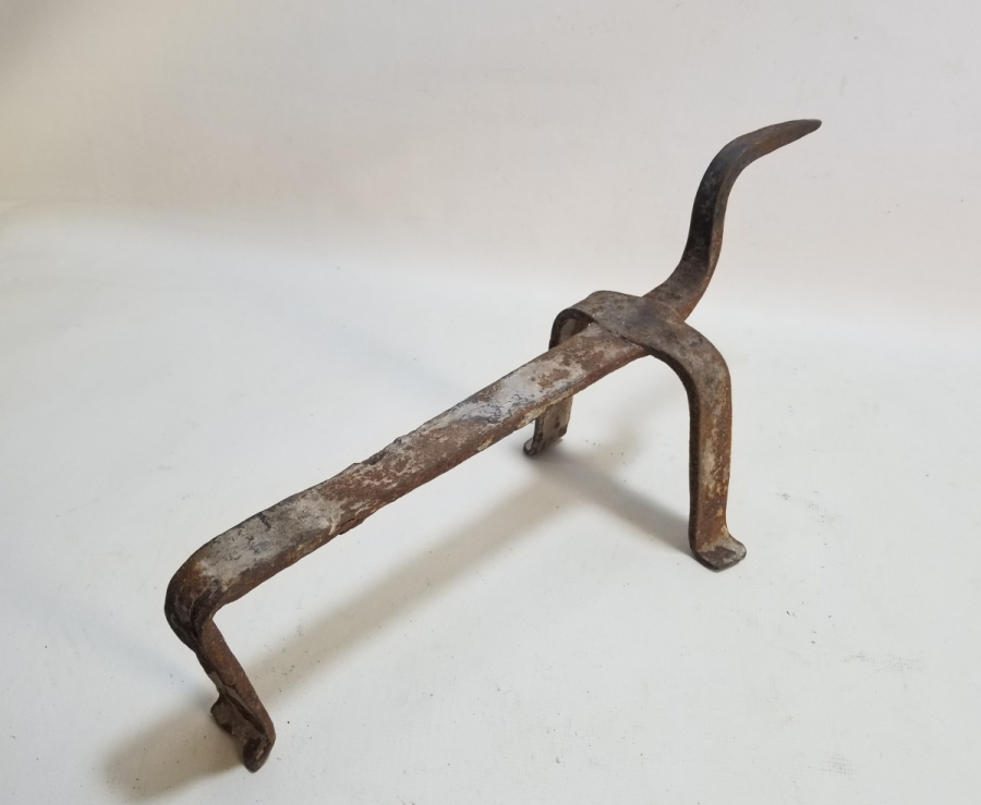 OSMANLI DÖNEMİ HAYVAN FORMUNDA YAPILMIŞ TEKKE İŞİ ODUN EŞEĞİ - ODUN TUTMACI