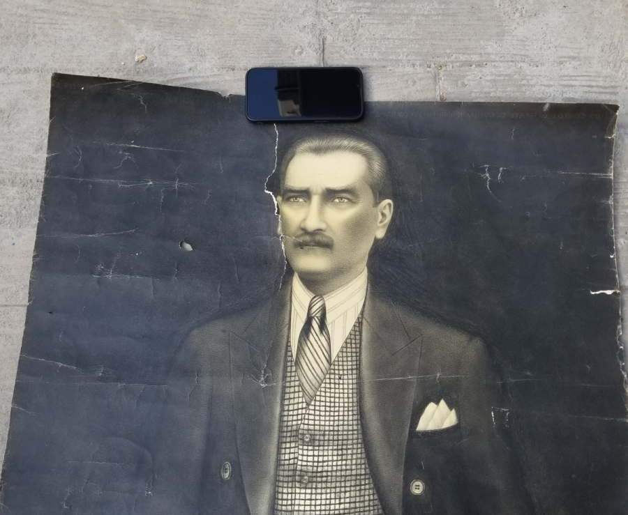 SANATÇI YAPIMI BÜYÜK BOY ATATÜRK PORTRESİ