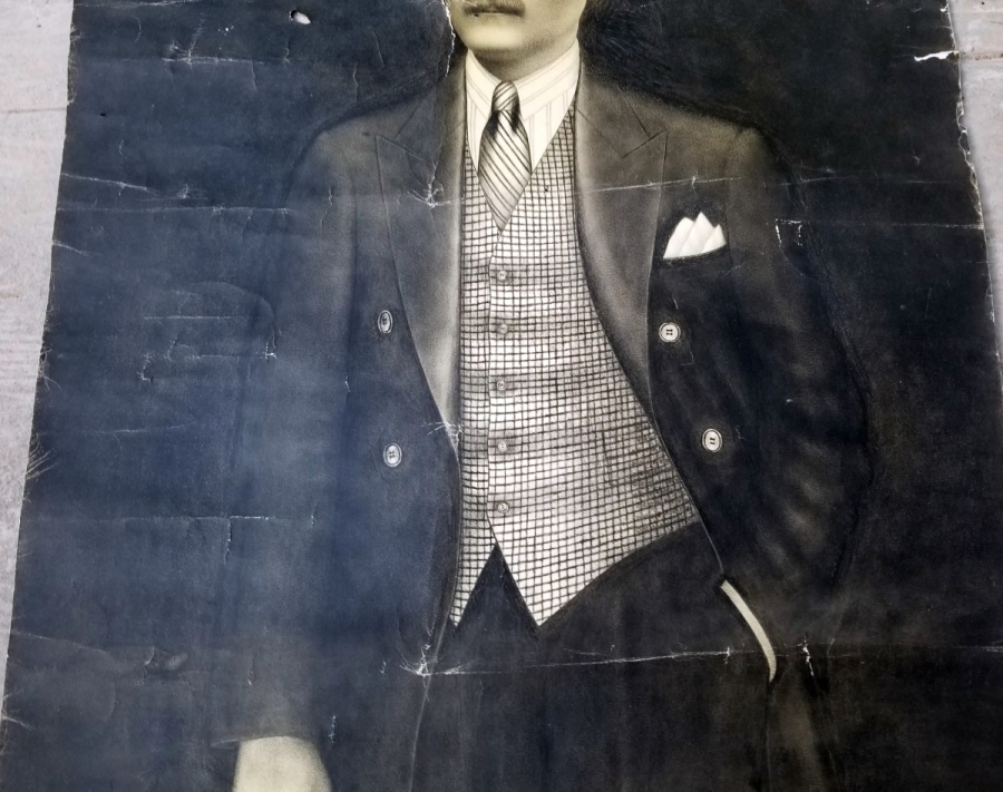 SANATÇI YAPIMI BÜYÜK BOY ATATÜRK PORTRESİ