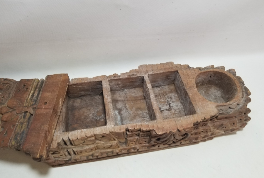 OSMANLI DÖNEMİ DEV BOYDA ÇOK NADİR AHŞAP KAHVE KUTUSU