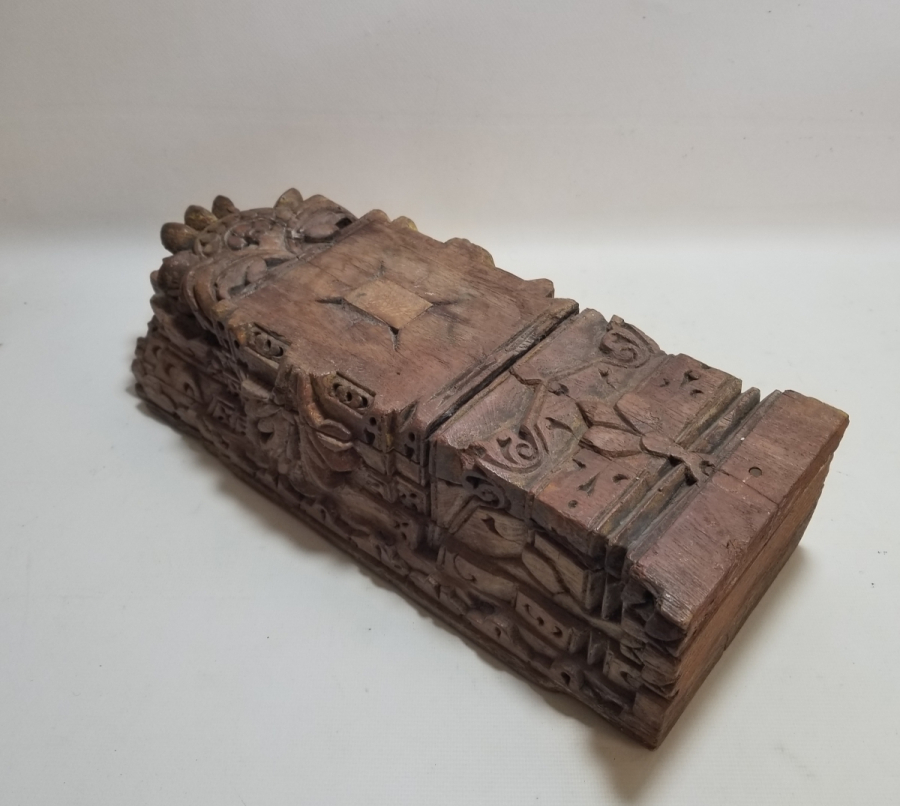 OSMANLI DÖNEMİ DEV BOYDA ÇOK NADİR AHŞAP KAHVE KUTUSU