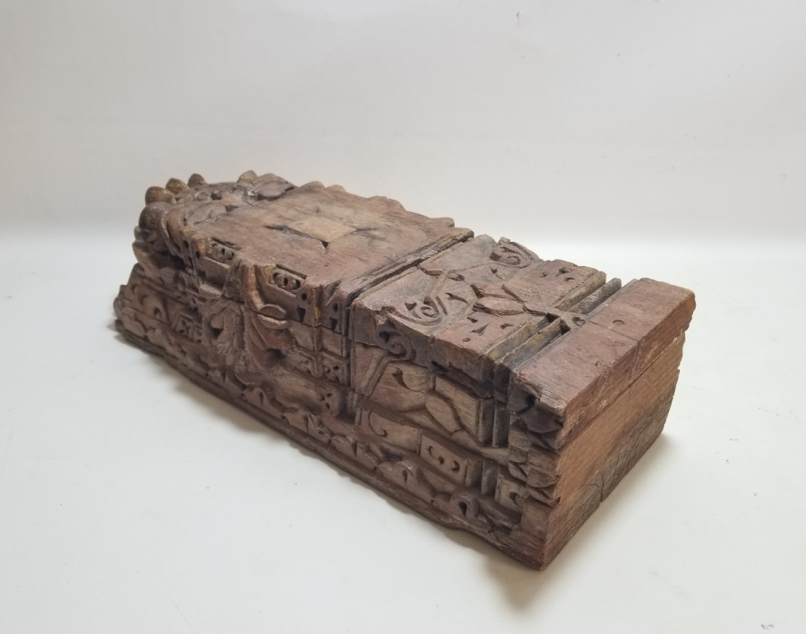 OSMANLI DÖNEMİ DEV BOYDA ÇOK NADİR AHŞAP KAHVE KUTUSU