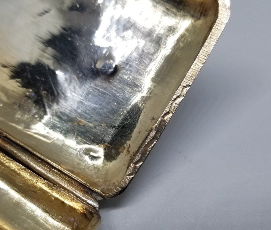 OSMANLI DÖNEMİ TUĞRALI GÜMÜŞ TÜTÜN TABAKASI