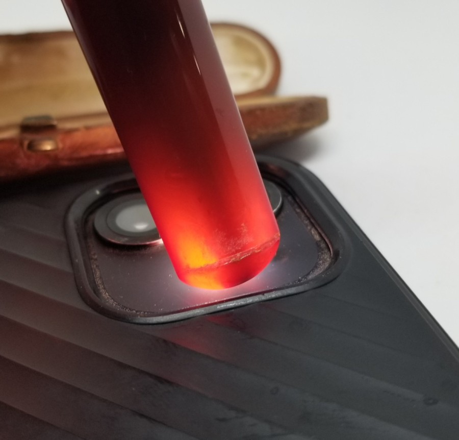 ORİJİNAL KUTUSUNDA ALTIN UÇLU OSMANLI DÖNEMİ SIKMA KEHRİBAR SİGARA AĞIZLIĞI