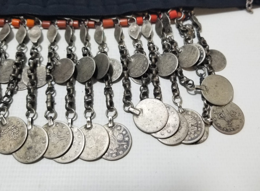 ÜZERİ OSMANLI PARALI OSMANLI DÖNEMİ MERCAN TAŞLI GIDIKLIK - GERDANLIK