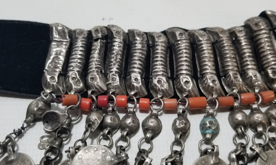 ÜZERİ OSMANLI PARALI OSMANLI DÖNEMİ MERCAN TAŞLI GIDIKLIK - GERDANLIK